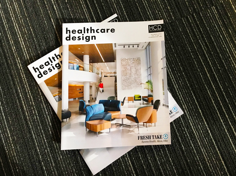Healthcare Design Magazine Features Summa Health Patient Tower Project Hasenstab Architects