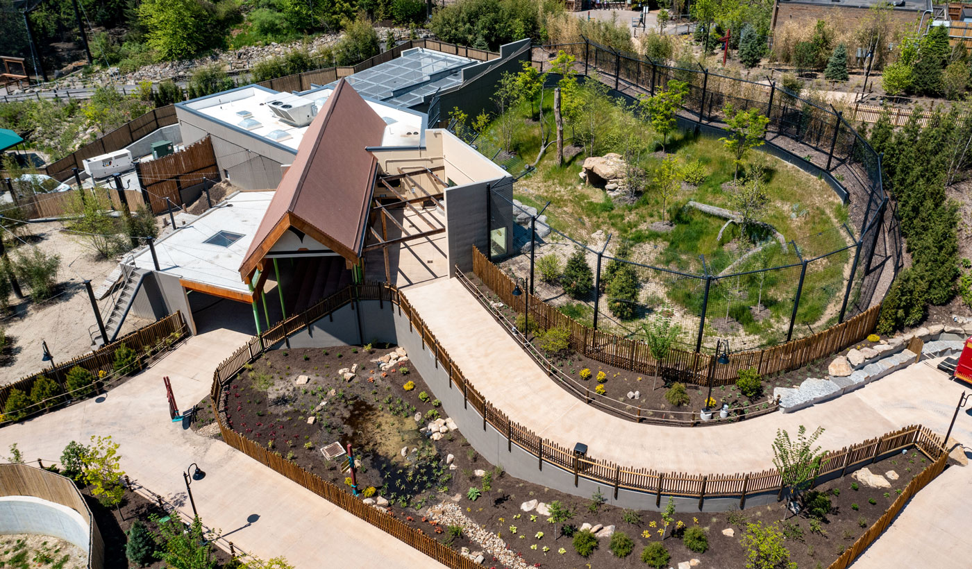 Animal Enclosure Design for the Akron Zoo Hasenstab Architects