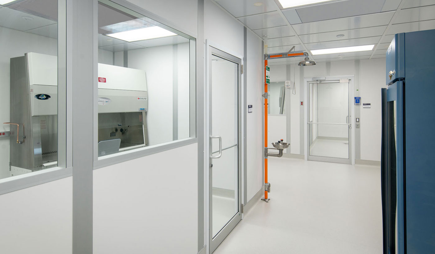 cell therapy lab renovation