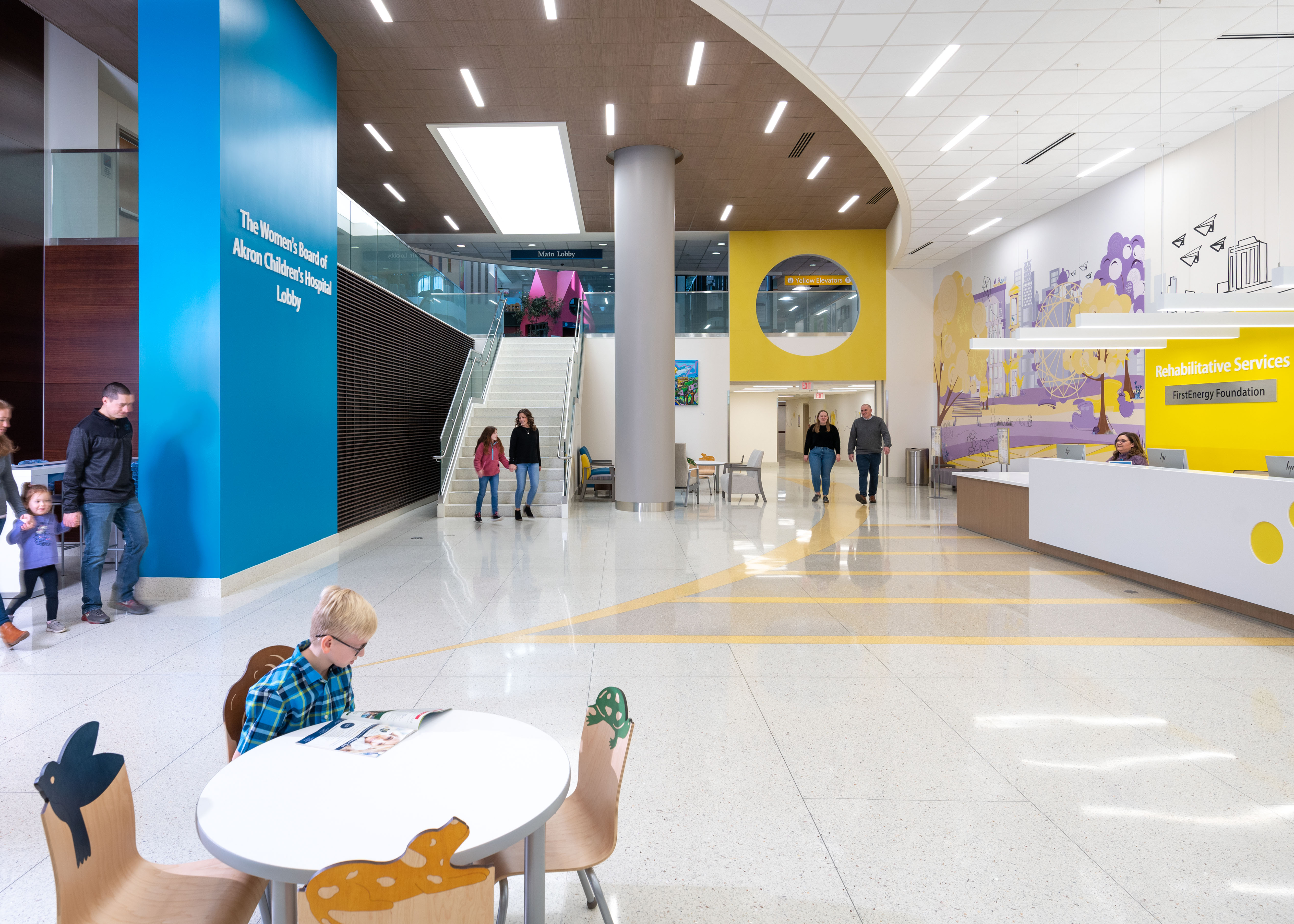 outpatient rehabilitation lobby